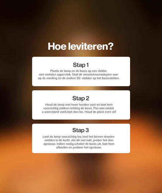 LumiFloat – Zwevende Designlamp