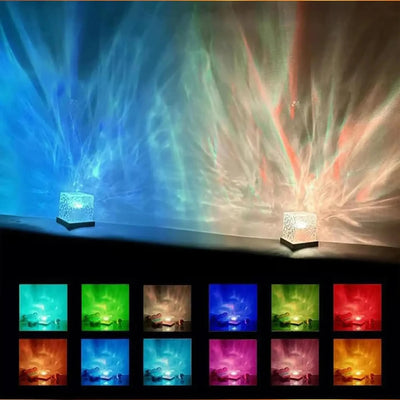 AuroraWave – Projector Lamp met Noorderlicht & Oceaangolf Effect